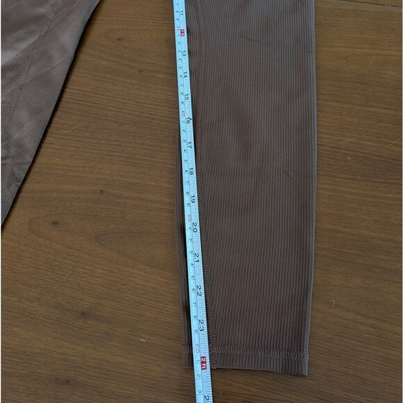 Varley Coffee Brown FreeSoft High-rise Stretchy Leggings, size M - Picture 7 of 7